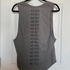Fabletics Janis Ultra Light 'Never Settle' Tank